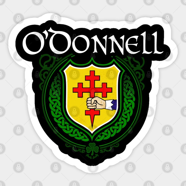 O'Donnell Family Irish Coat of Arms Clan Crest Odonnell Family
